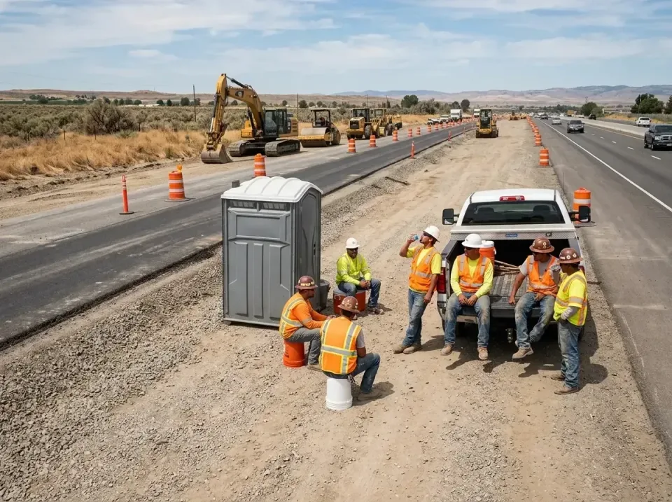 highway-road-construction-crew-007 — frequently asked questions, Porta Potty and Restroom Rentals in Rockwell, NC